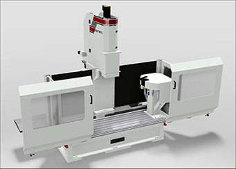 Rottler Automatic Tool Changer CNC Machine with Windows CNC At the machine  programming Touch Screen Control