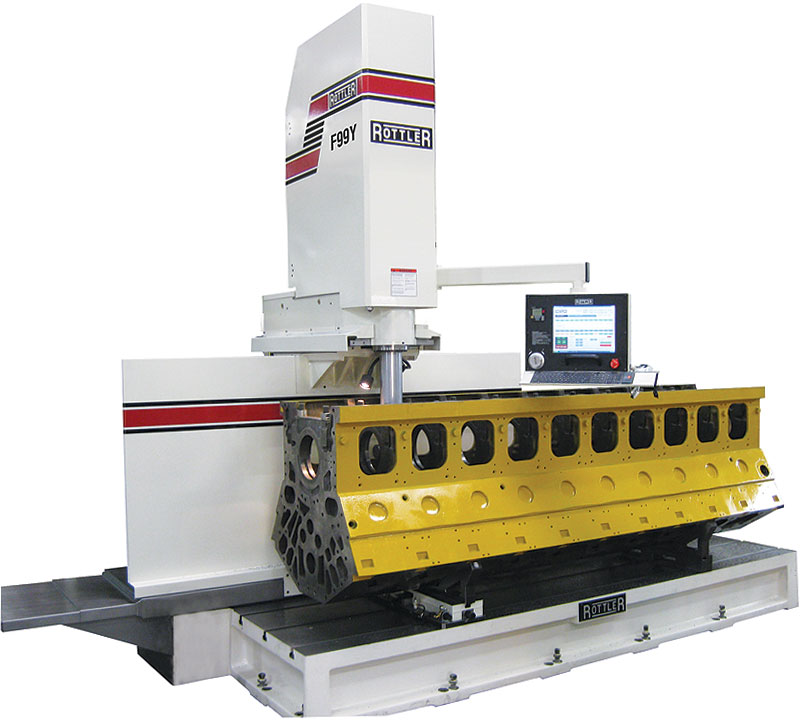 Traveling Column Boring, Surfacing & Line Boring Machine - F99Y